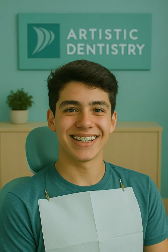 Artistic dentistry braces