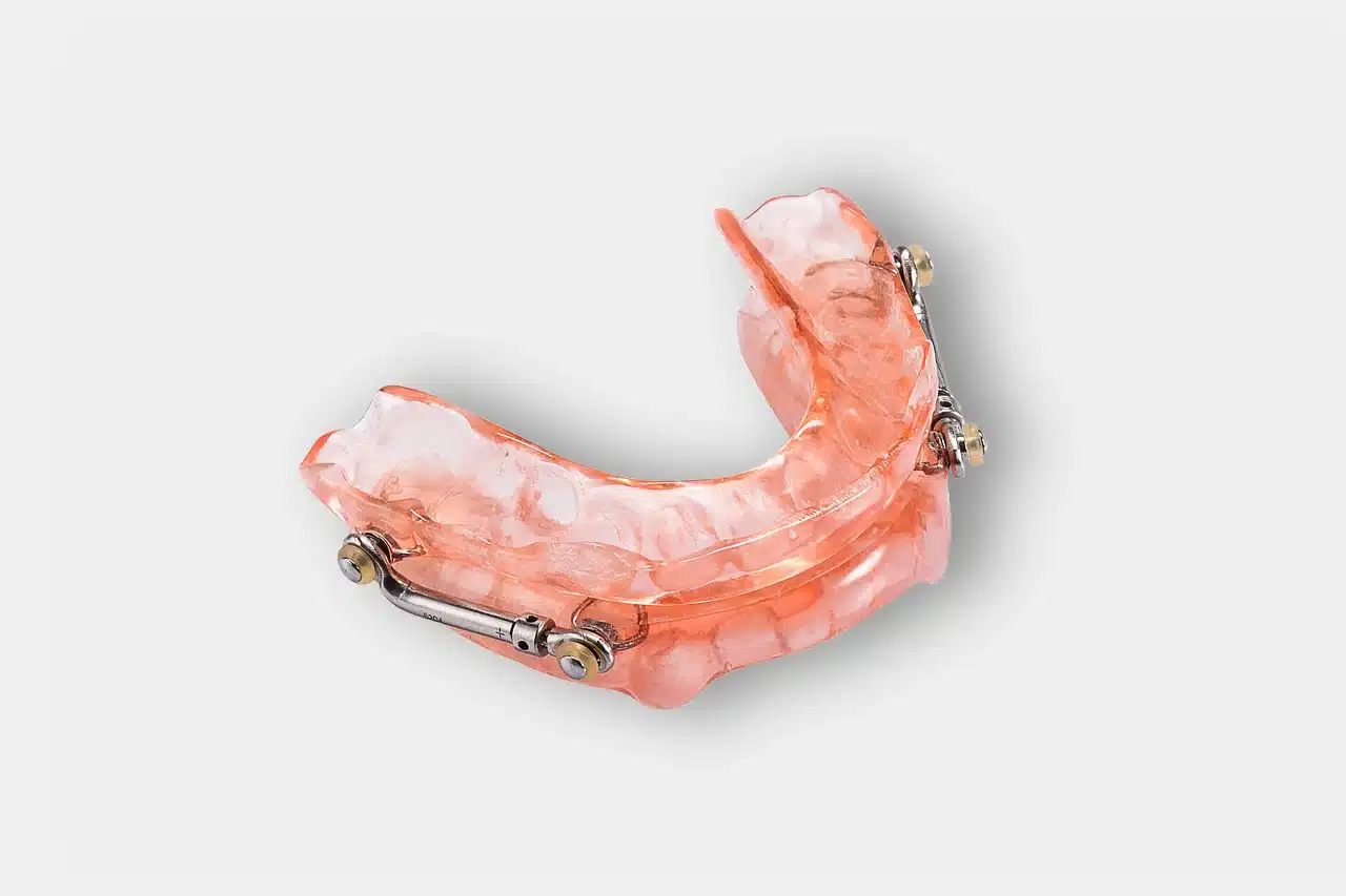 Oral Appliances on table