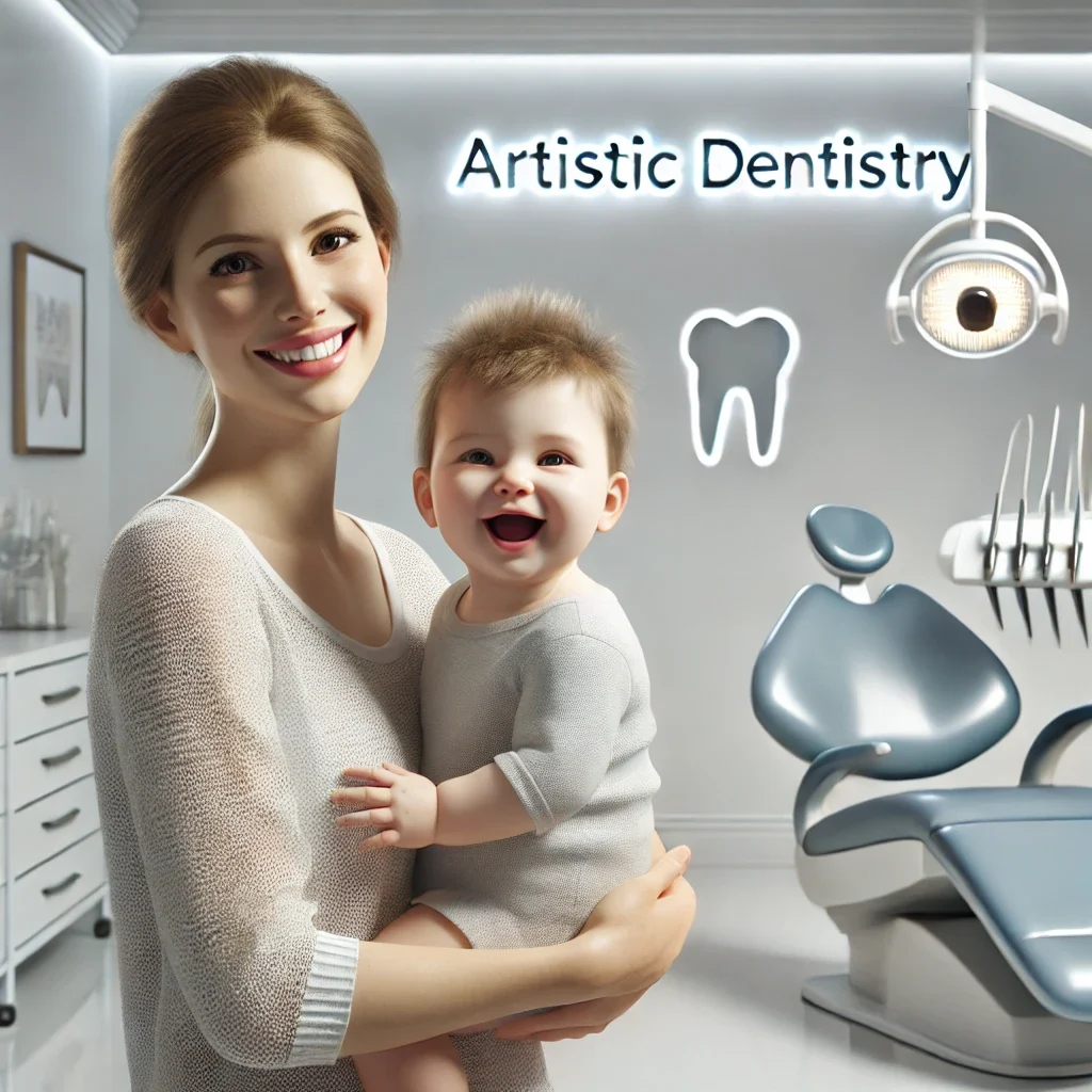 Oral health healthy baby